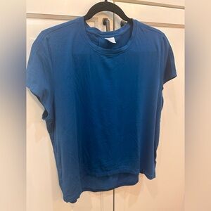 Athleta With Ease Tee - Dark Lapis Blue